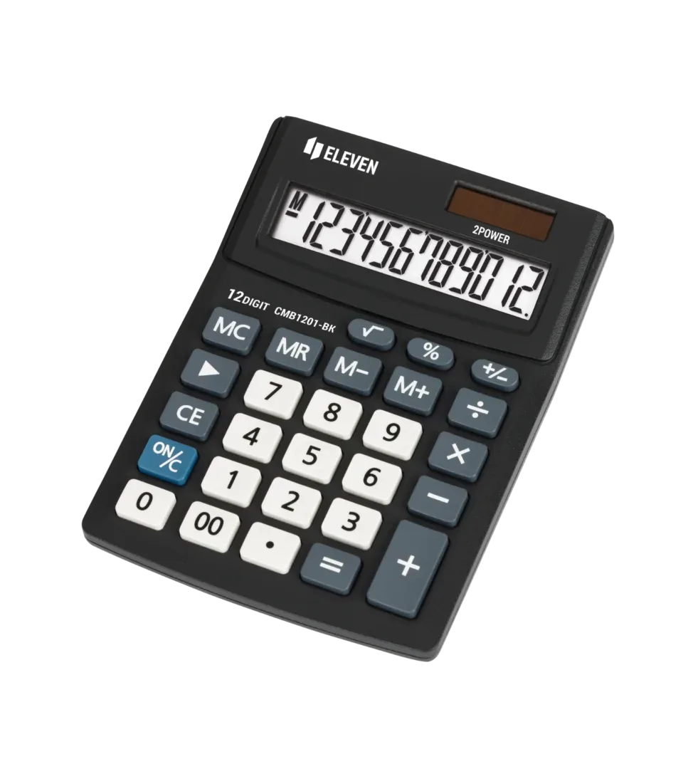 Калкулатор Eleven CMB-1201-BK 12 разряда, черен