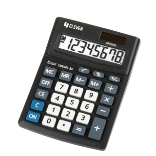 Калкулатор Eleven CMB-801-BK 8 разряда, черен