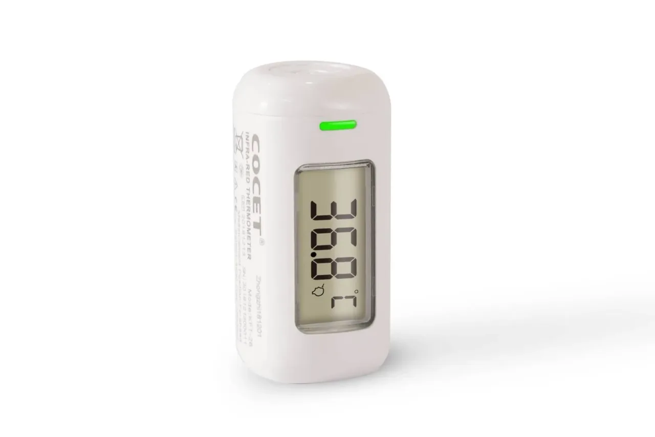 Инфрачервен Мини термометър Cocet KFT-26, Бял