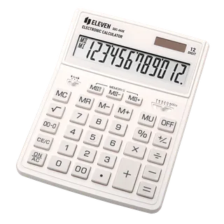 Калкулатор Eleven SDC-444X-WH 12 разряда, бял