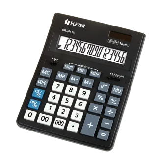 Калкулатор Eleven CDB-1601-BK 16 разряда, черен