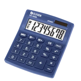 Калкулатор Eleven SDC-805NR-NV 8 разряда, тъмносин