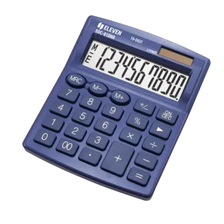 Калкулатор Eleven SDC-810NR-NV 10 разряда, тъмносин