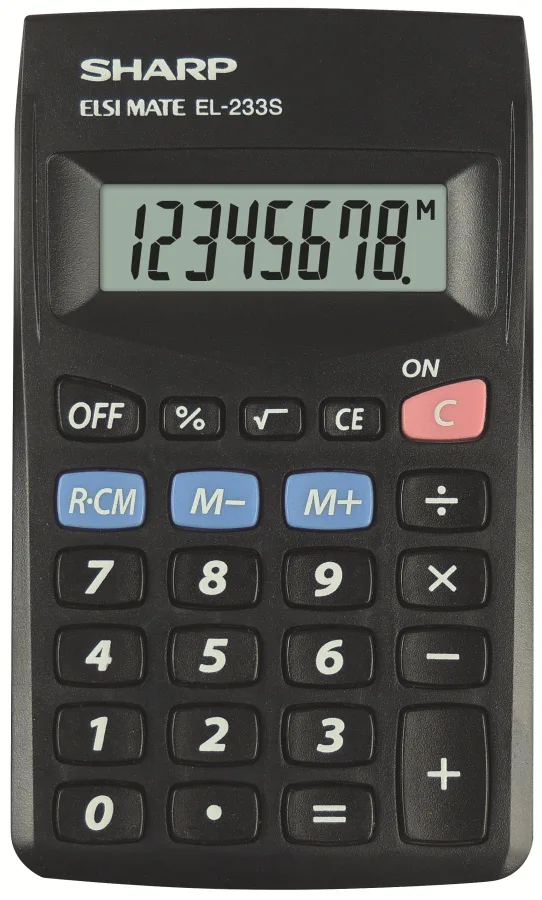SHARP EL 233S BK