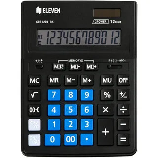 Калкулатор ELEVEN CDB 1201-BK/BL