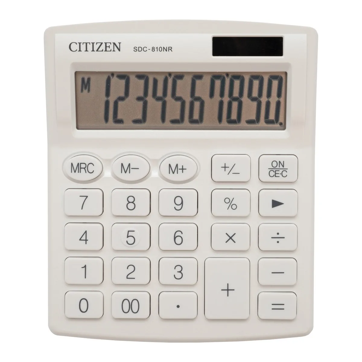 Калкулатор CITIZEN SDC-810WNE, бял