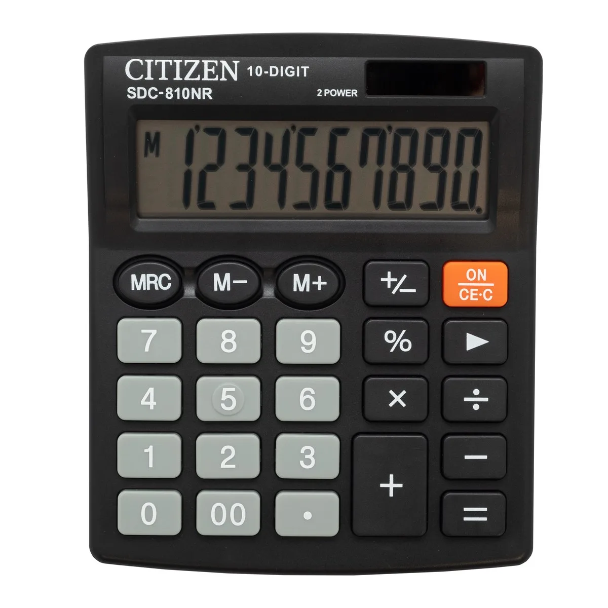 Калкулатор CITIZEN SDC-810N, черен