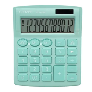 Калкулатор CITIZEN SDC-812GNE, зелен