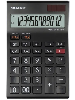 Калкулатор SHARP EL 125TWH