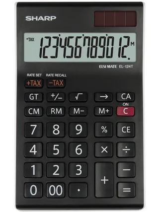 Калкулатор SHARP EL 124TWH