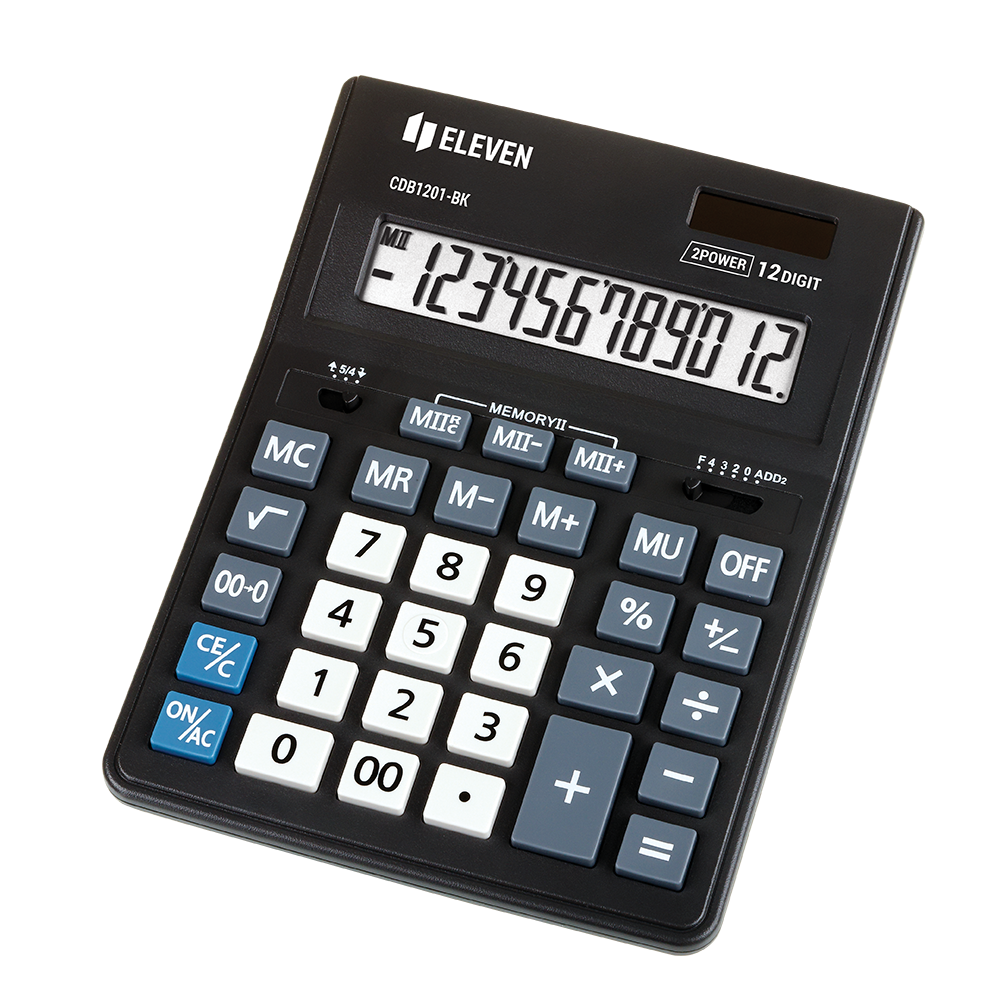 Калкулатор Eleven CDB1201BK 12разр черен